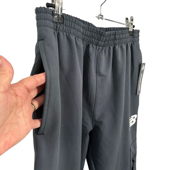New Balance All Motion 4 Way Stretch Brushed Inside Track Pants Gray Small NWT - Picture 5 of 13
